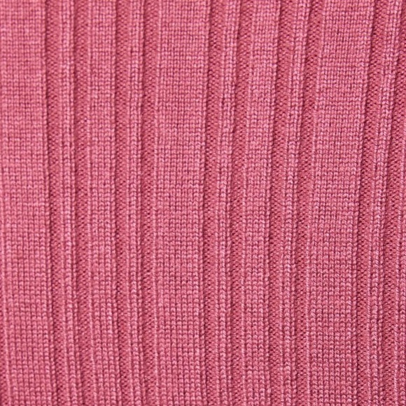 Garage Mock Neck Long Sleeve Top XS Burgundy NWT, Y2K Fitted Ribbed Bodycon Crop - Picture 13 of 13